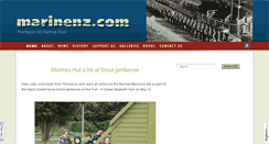 Desktop Screenshot of marinenz.com