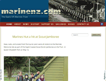 Tablet Screenshot of marinenz.com